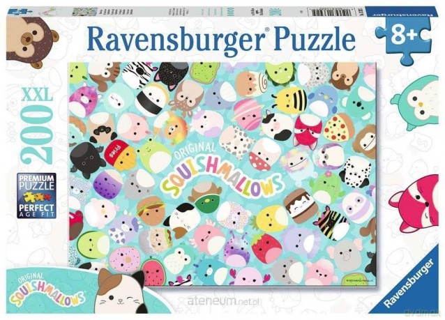 RAVENSBURGER Puzzle dla dzieci 200 el. Squishmallows [PUZZLE]