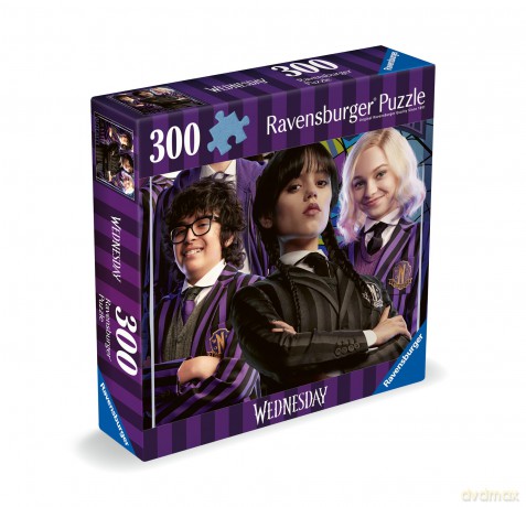 RAVENSBURGER Puzzle dla dzieci 300 el. Wednesday [PUZZLE]