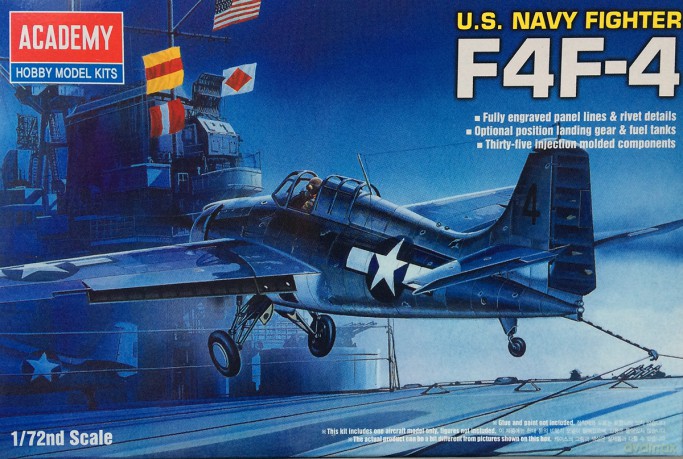ACADEMY Wildcat F4F4 12451 [MODELARSTWO]