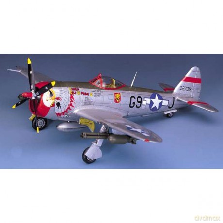 ACADEMY P47D Bubbletop 12491 [MODELARSTWO]