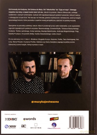 100 najodważniejszych polskich piosenek - Jakub Krzyżański, Marcin Mieszczak [KSIĄŻKA]