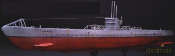 ACADEMY German Navy UBoat IXB 1442 [MODELARSTWO]
