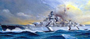 ACADEMY Battleship Bismarck 1437 [MODELARSTWO]