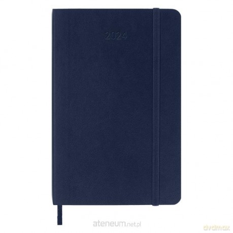 Kalendarz 2024 dzienny P br. Sapphire Blue [KALENDARZ]