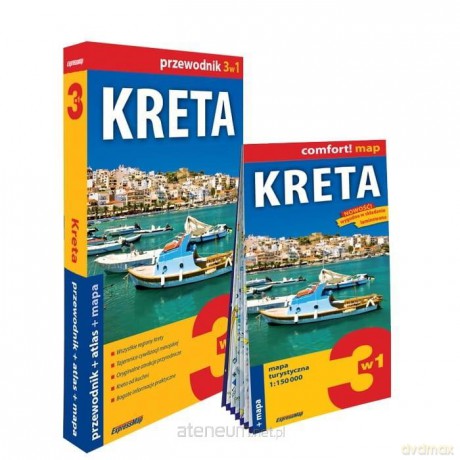 Kreta 3w1 przewodnik+atlas+mapa [KSIĄŻKA]