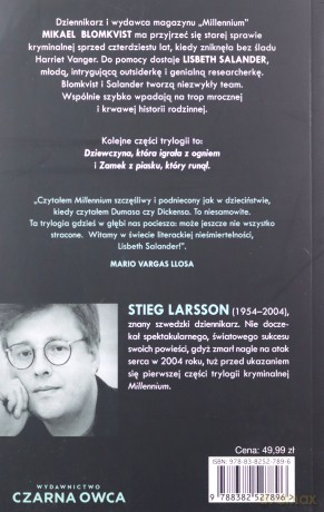 Millennium (Tom 1 Mężczyźni, którzy nienawidzą.. - Stieg Larsson, Beata Walczak-Larsson [KSIĄŻKA]