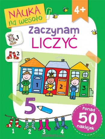 Nauka na wesoło. Zaczynam liczyć - David Glover, Penny Glover, Simon Abbott [KSIĄŻKA]