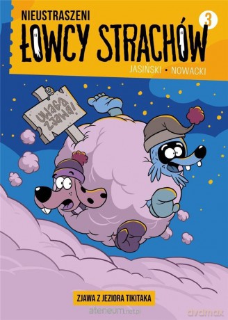 Nieustraszeni Łowcy Strachów (Tom 3) Zjawa z jezio - Maciej Jasiński, Piotr Nowacki [KOMIKS]