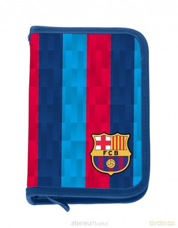 Piórnik poj 2 klap bez wyp. FCB