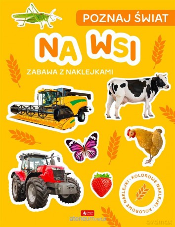 Poznaj świat. Zabawa z naklejkami. Na wsi [KSIĄŻKA]