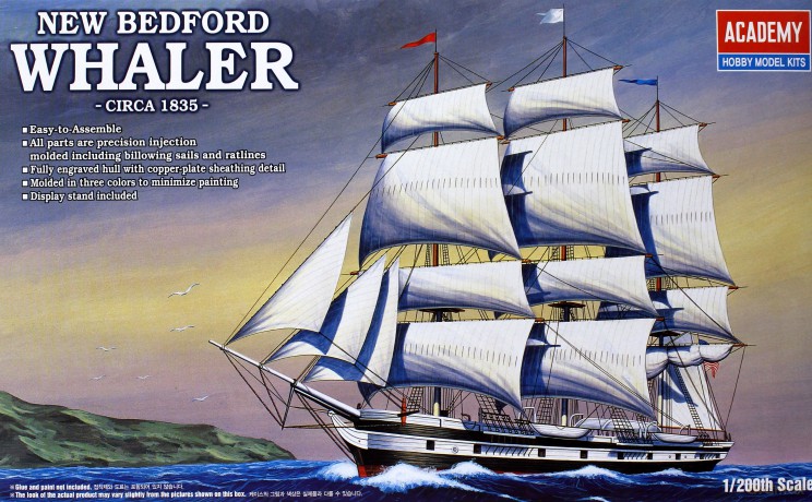 ACADEMY Bedford Whaler 14204 [MODELARSTWO]