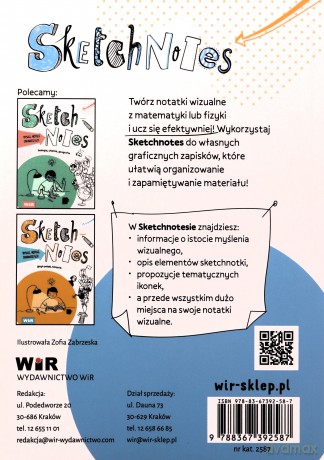 Sketchnotes. Matematyka, fizyka [KSIĄŻKA]