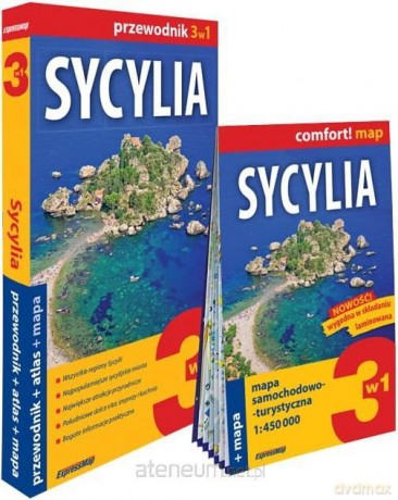 Sycylia 3w1 przewodnik+atlas+mapa [KSIĄŻKA]