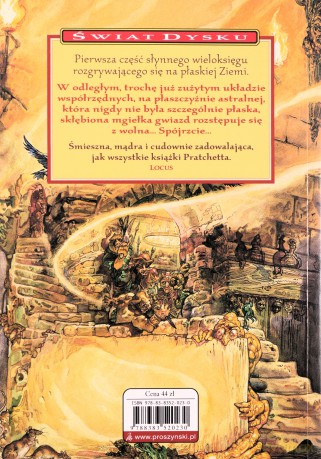Świat Dysku (Tom 1) Kolor Magii - Terry Pratchett [KSIĄŻKA]