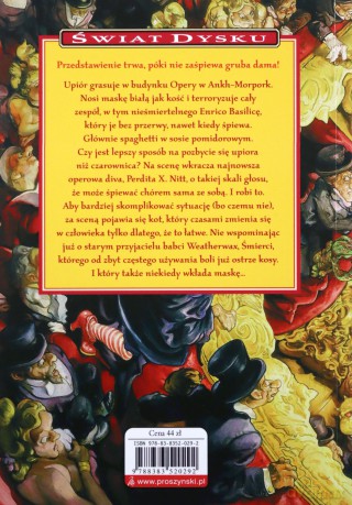 Świat Dysku (Tom 18) Maskarada - Terry Pratchett [KSIĄŻKA]
