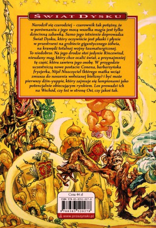 Świat Dysku (Tom 5) Czarodzicielstwo - Terry Pratchett [KSIĄŻKA]