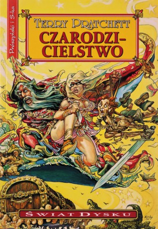 Świat Dysku (Tom 5) Czarodzicielstwo - Terry Pratchett [KSIĄŻKA]