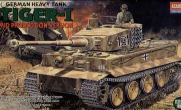 ACADEMY German Heavy Tank TigerI Mid 13265 [MODELARSTWO]