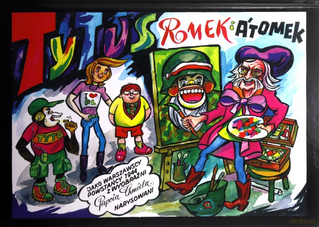 Tytus, Romek i A'Tomek jako warszawscy Powstańcy - Henryk J. Chmielewski [KOMIKS]