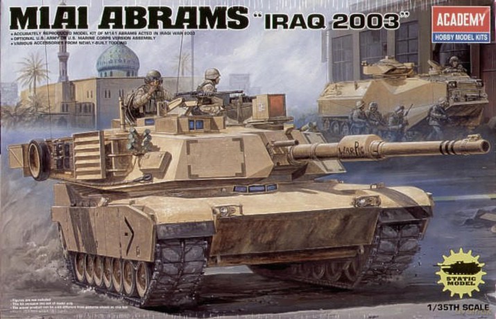 ACADEMY M1A1 Abrams "Iraq 2003" 13202 [MODELARSTWO]