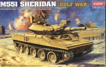 ACADEMY M551 Sheridan "Gulf War" 13208 [MODELARSTWO]