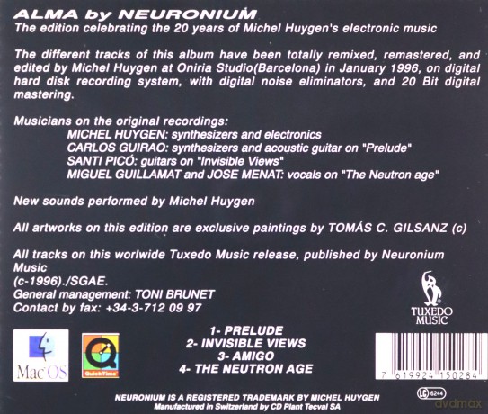 Neuronium: Alma [CD]