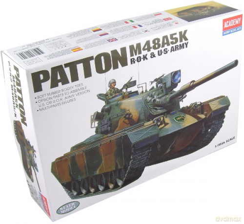 ACADEMY M48 A5 Patton R.O.K&U.S. Army 1355 [MODELARSTWO]