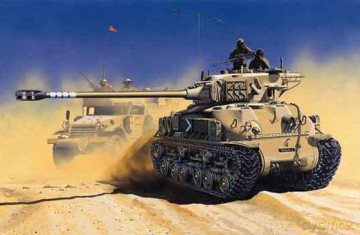 ACADEMY M51 Super Sherman 1373 [MODELARSTWO]