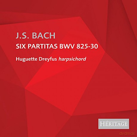Huguette Dreyfus: Bach. J S: Partitas Nos. 1-6. Bwv825-830 [2CD]