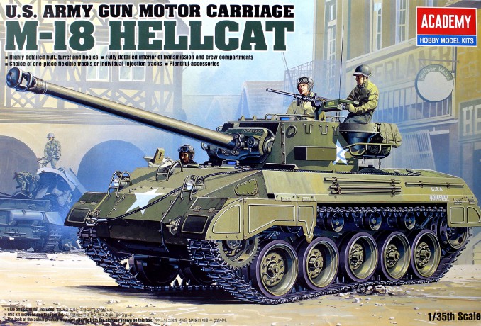 ACADEMY M18 Hellcat 1375 [MODELARSTWO]