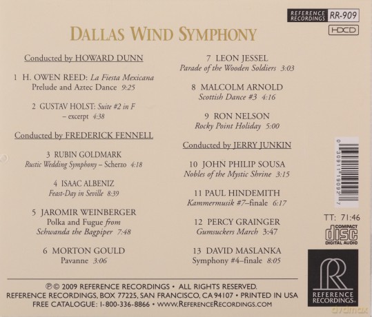 Dallas Wind Symphony: Dallas Wind Symphony Sampler [CD]