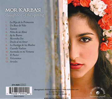 Mor Karbasi: Daughter Of The Spring [CD]