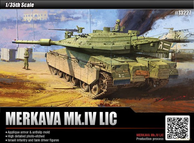 ACADEMY Merkava Mk.IV LIC 13227 [MODELARSTWO]