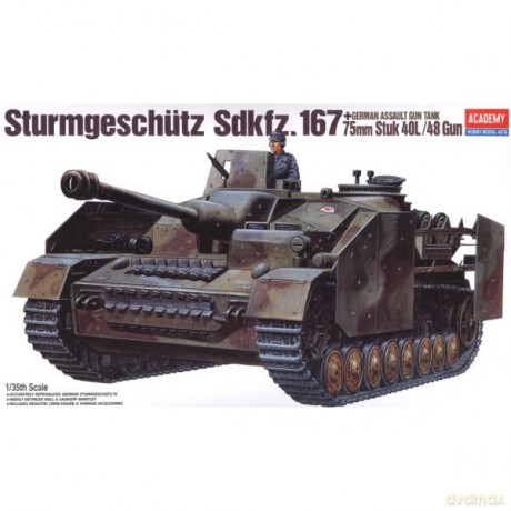 ACADEMY Sturmgeschutz IV 13235 [MODELARSTWO]