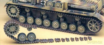 ACADEMY Panzer IV track links 1357 [MODELARSTWO]