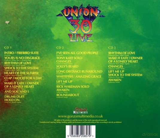 Yes: Hanns-Martin-Schleyer-Halle. Stuttgart. Germany. 31st May 1991 [3CD]