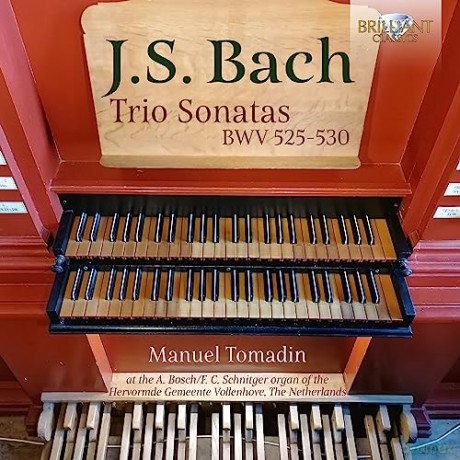 Manuel Tomadin: J.S. Bach: Trio Sonatas Bwv 525-530 [CD]