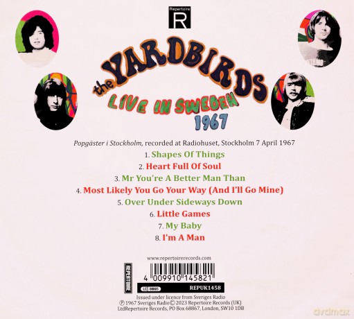 Yardbirds: Live In Sweden 1967 [CD]