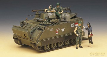 ACADEMY M113A1 APC Vietnam 1389 [MODELARSTWO]