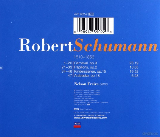 Freire Nelson: Schumann Carnaval [CD]