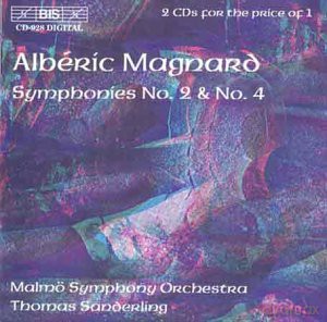 Malmo Sosanderling: Magnardsymphonies Nos2 4 [2CD]