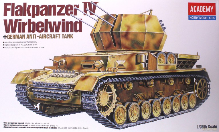 ACADEMY Flakpanzer IV Wirbelwind 1333 [MODELARSTWO]