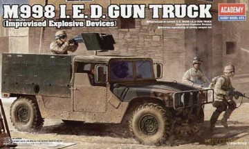 ACADEMY M998 I.E.D. Gun Truck Irak 2003 13405 [MODELARSTWO]