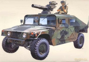 ACADEMY M966 Tow Missle Carrier 1363 [MODELARSTWO]