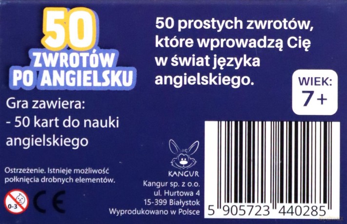 50 zwrotów po angielsku MINI [GRA]