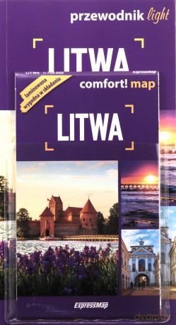 Comfort! map Litwa light przewodnik + mapa [KSIĄŻKA]