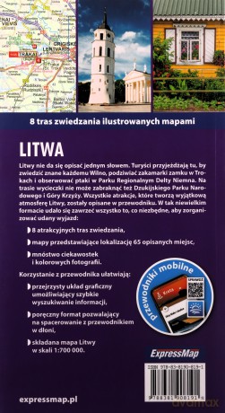 Comfort! map Litwa light przewodnik + mapa [KSIĄŻKA]