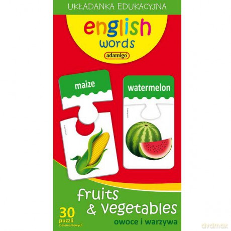 ADAMIGO Zest. Edukacyjny Owoce i Warzywa 6120 [GRA]