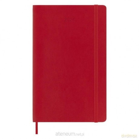 Kalendarz 2024 tygodniowy L br. Scarlet Red [KALENDARZ]