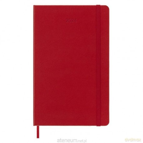 Kalendarz 2024 tygodniowy L tw. Scarlet Red [KALENDARZ]